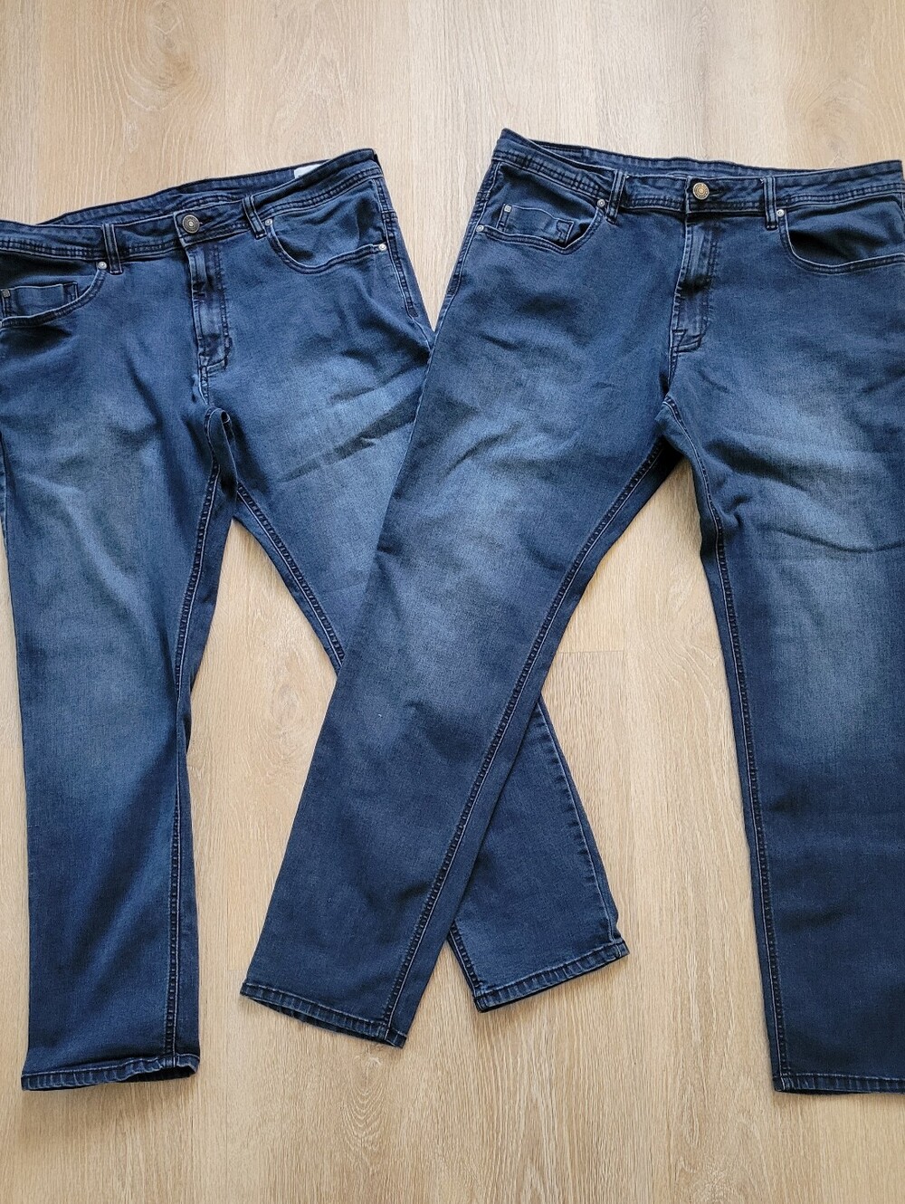 2 Pairs Buffalo David Bitton Axel Slim Stretch Jeans